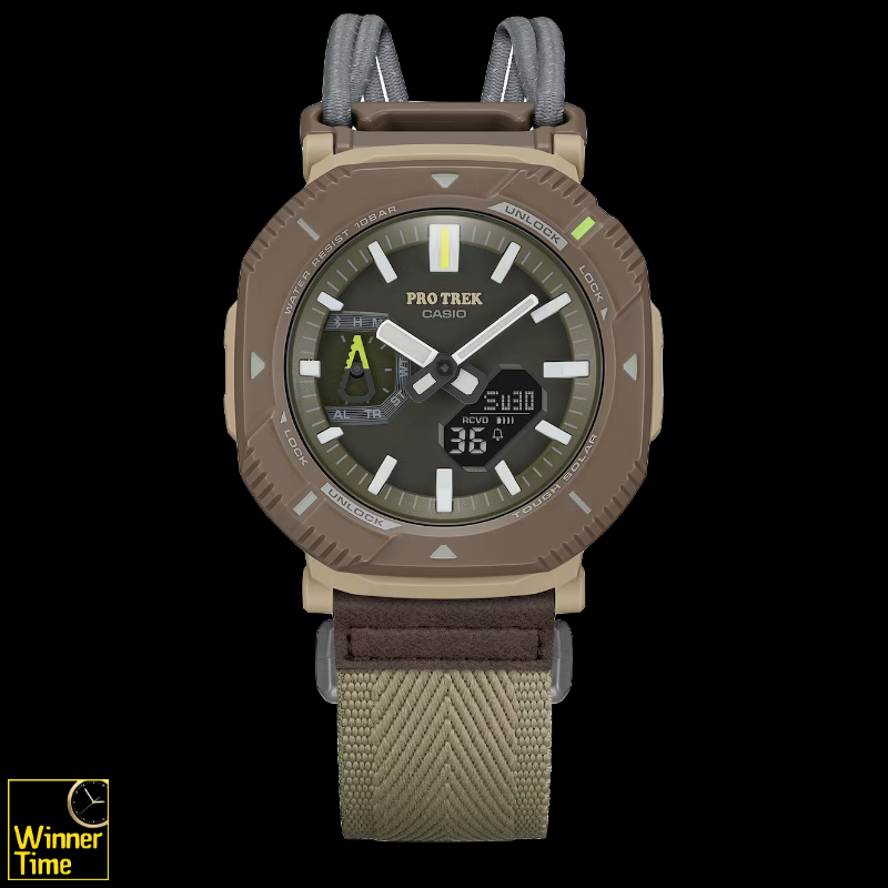 นาฬิกาข้อมือผู้ชาย Casio PRO TREK PRJ-B001 Series รุ่น PRJ-B001B-5DR