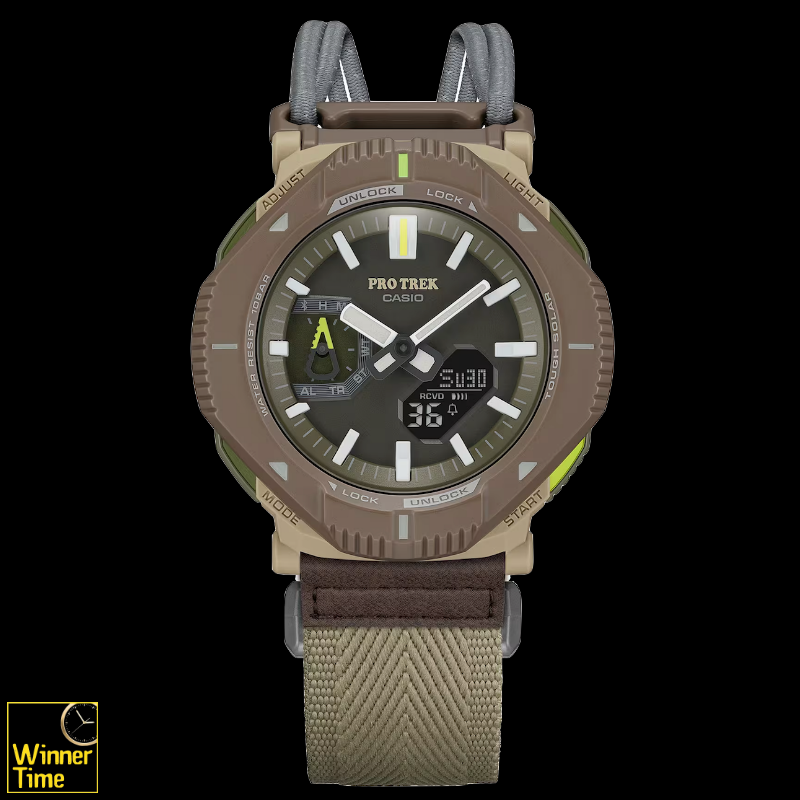 นาฬิกาข้อมือผู้ชาย Casio PRO TREK PRJ-B001 Series รุ่น PRJ-B001B-5DR