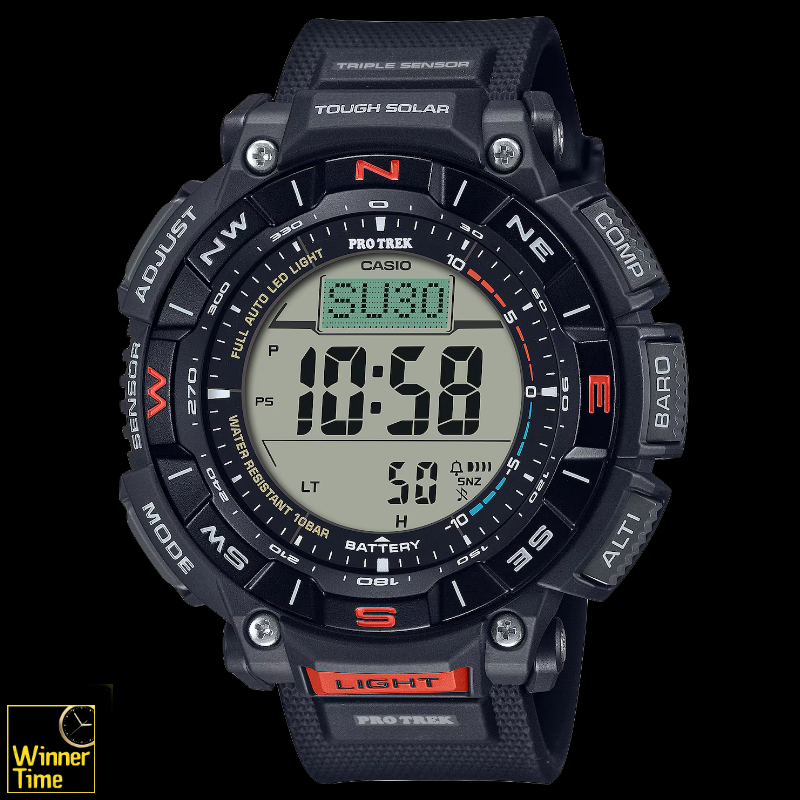 นาฬิกาข้อมือผู้ชาย Casio PRO TREK ซีรีส์ PRG-340 รุ่น PRG-340-1DR