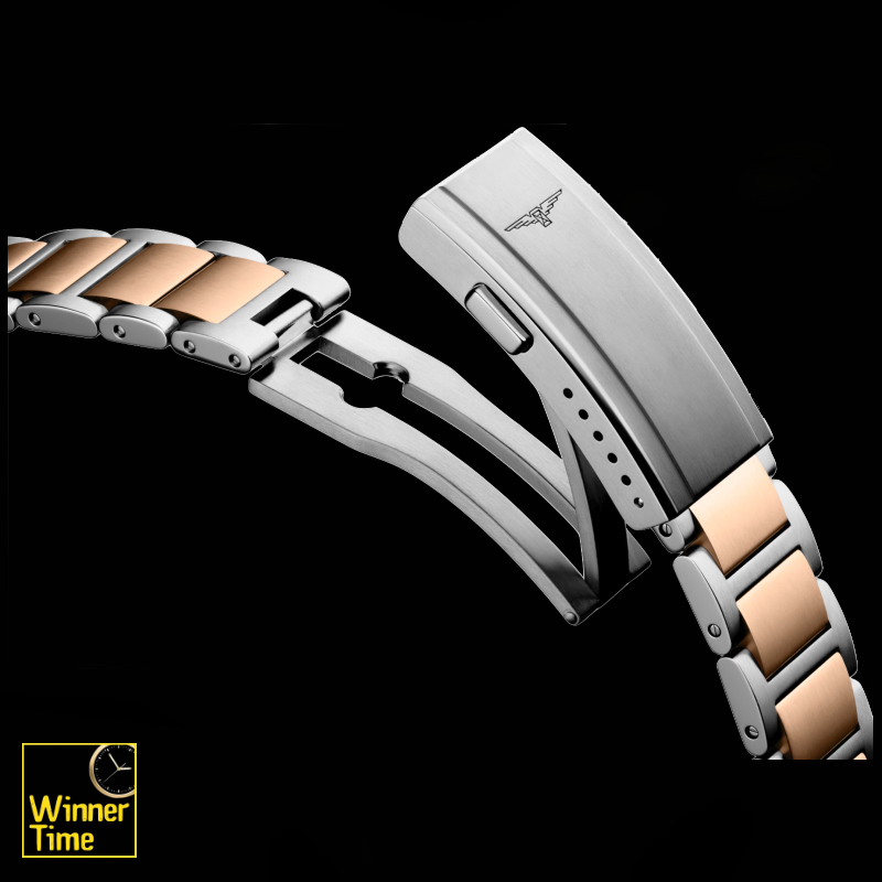 นาฬิกาข้อมือผู้ชายจากแบรนด์หรูสวิส Longines HYDROCONQUESTควอตซ์ Ø 42.00 mm สแตนเลสสตีลและเคลือบ pvd สีแดง รุ่น L3.769.3.98.7