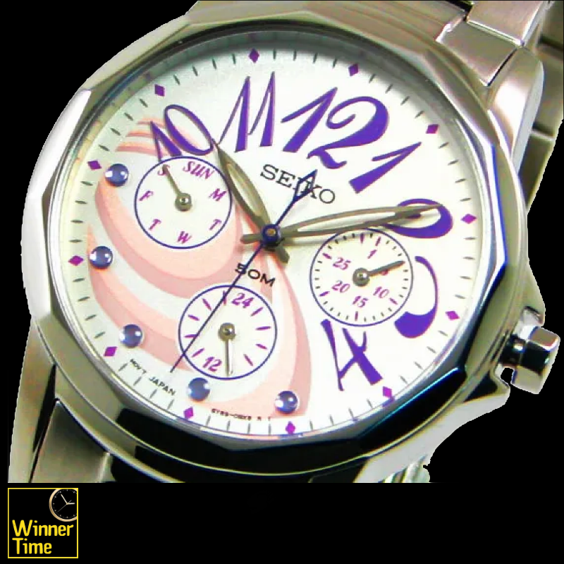 นาฬิกาSeiko Quartz Analog รุ่น SKY741P,SKY741P1,SKY741