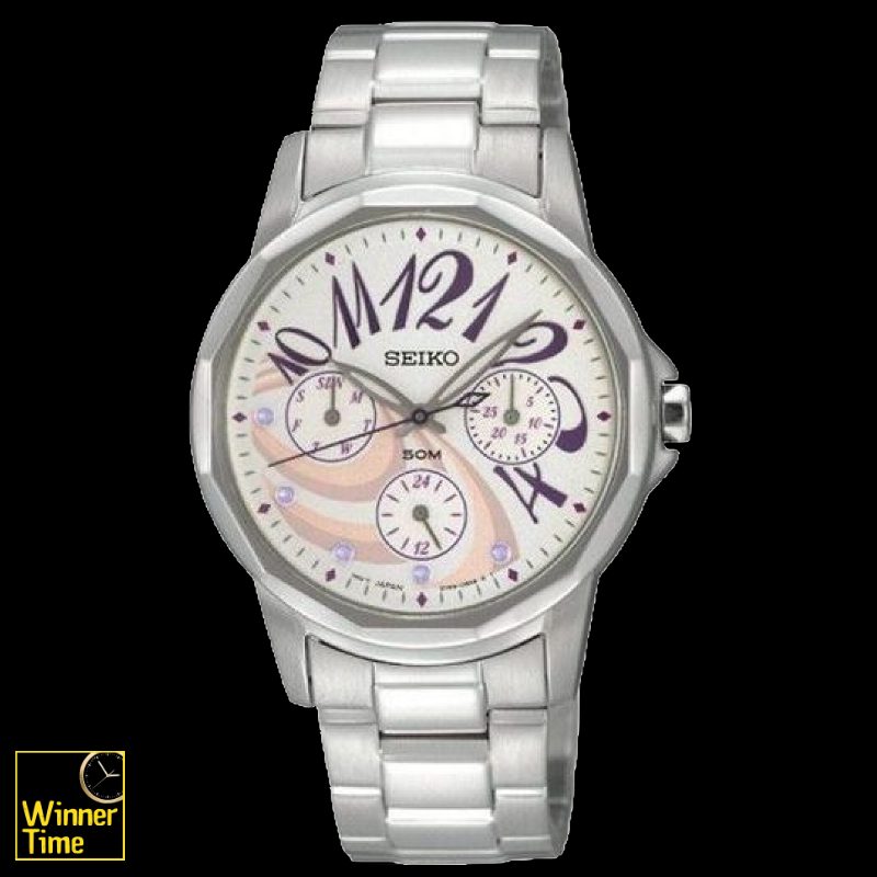 นาฬิกาSeiko Quartz Analog รุ่น SKY741P,SKY741P1,SKY741