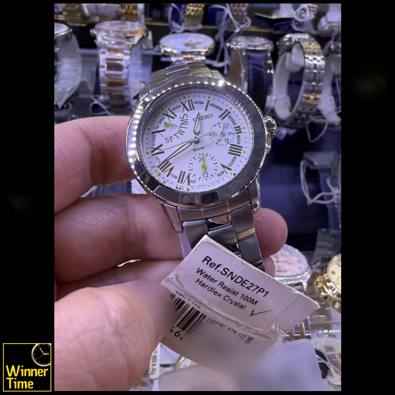 นาฬิกาSeiko Quartz Analog รุ่น SNDE27P1,SNDE27P,SNDE27