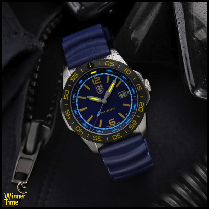 นาฬิกาข้อมือLUMINOX Pacific Diver Rubber Strap รุ่น XS.3125.FB