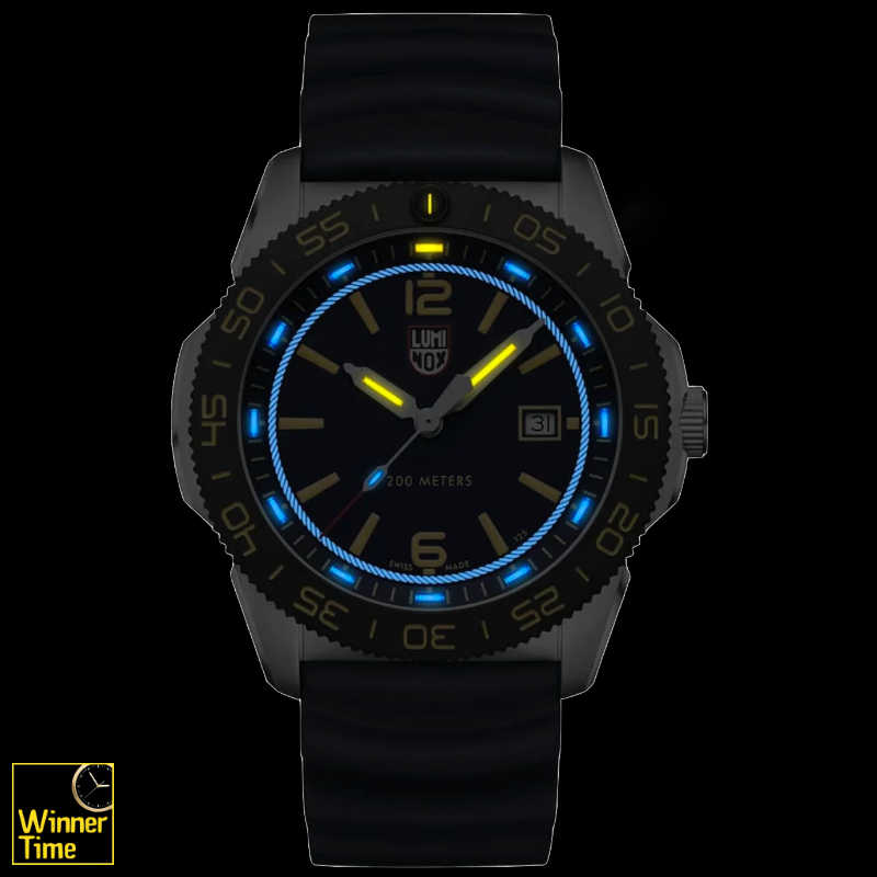นาฬิกาข้อมือLUMINOX Pacific Diver Rubber Strap รุ่น XS.3125.FB