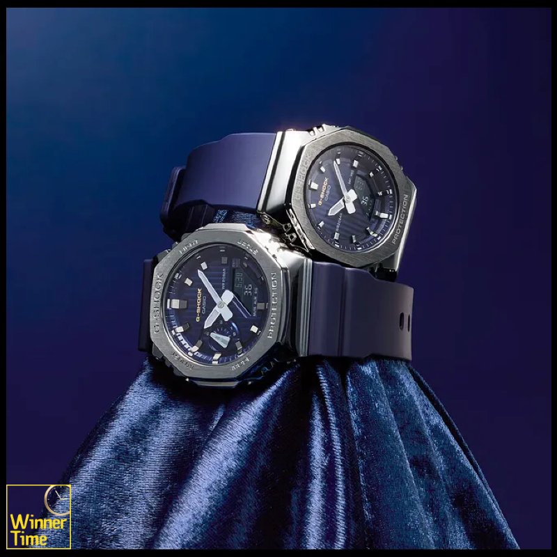 นาฬิกาข้อมือผู้หญิง อะนาล็อก-ดิจิตอล รุ่น GM-S2110SH-2A