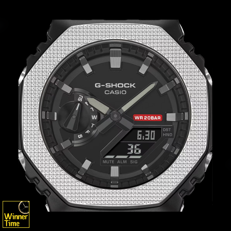 นาฬิกาข้อมือผู้ชาย Casio G-Shock G-STEEL ซีรีส์ 2100 รุ่น GM-2100BM-1A