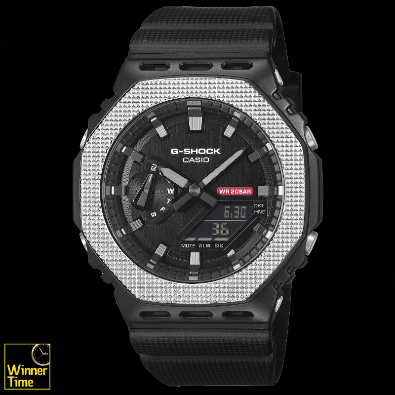 นาฬิกาข้อมือผู้ชาย Casio G-Shock G-STEEL ซีรีส์ 2100 รุ่น GM-2100BM-1A