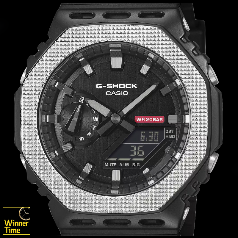 นาฬิกาข้อมือผู้ชาย Casio G-Shock G-STEEL ซีรีส์ 2100 รุ่น GM-2100BM-1A