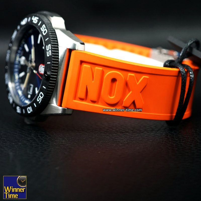 นาฬิกา LUMINOX Pacific Diver Rubber Strap รุ่น XS.3123.RF (สายสีส้ม)