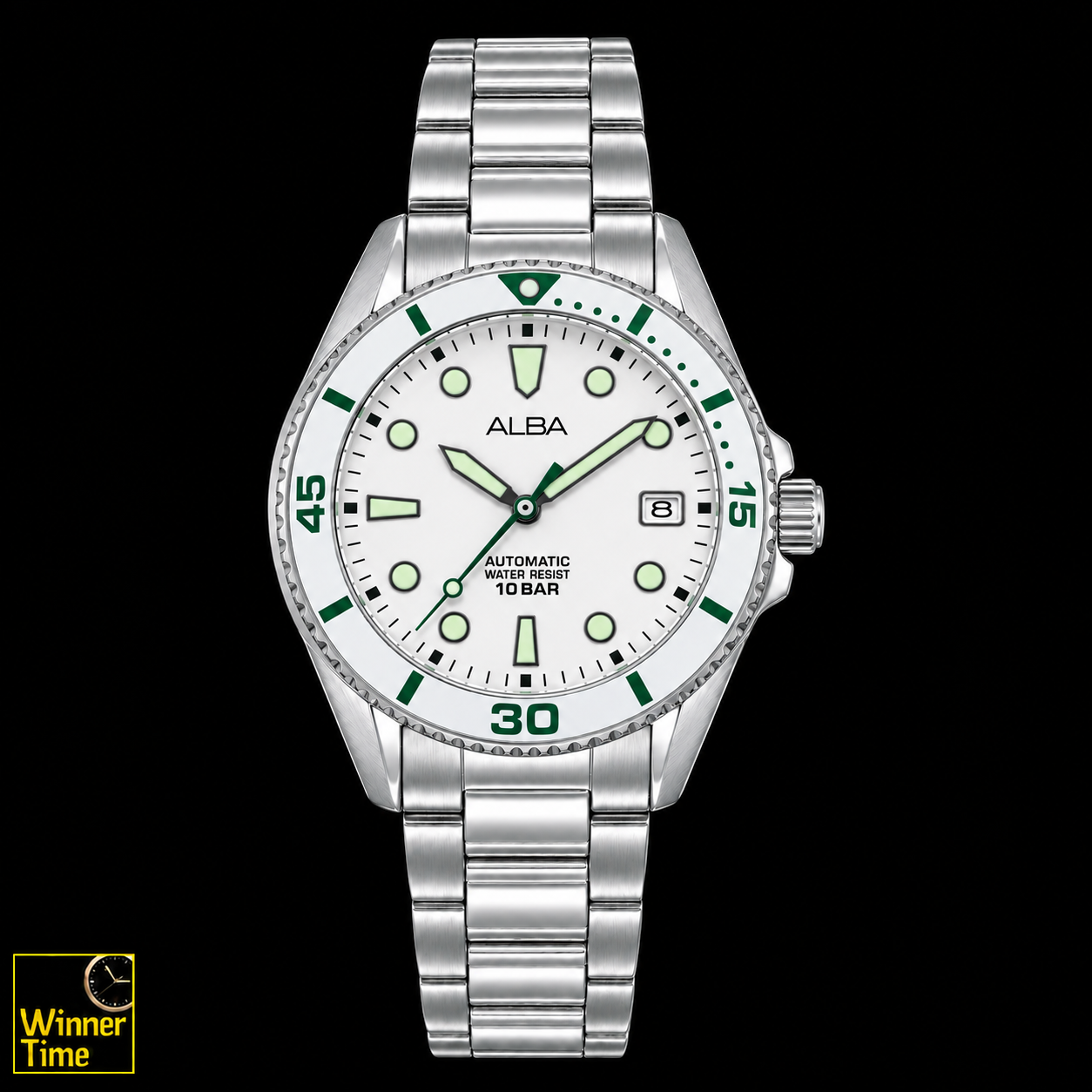 นาฬิกา ALBA Automatic Sportive Full Luminous รุ่น AU4093X,AU4093X1,AU4093