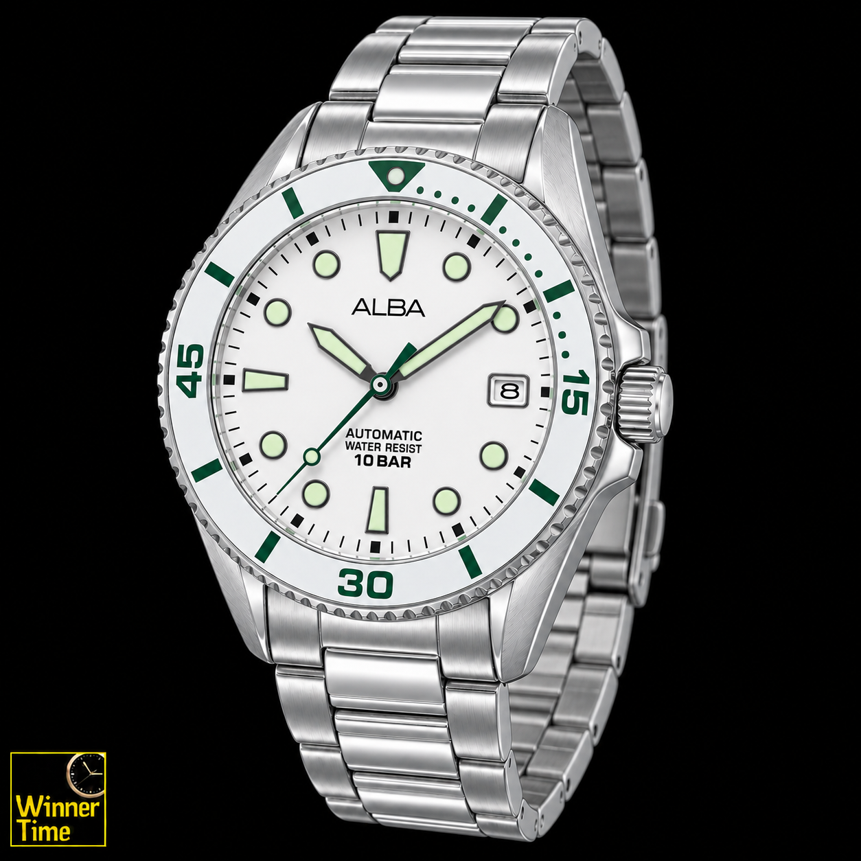 นาฬิกา ALBA Automatic Sportive Full Luminous รุ่น AU4093X,AU4093X1,AU4093