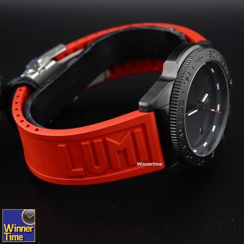 นาฬิกา LUMINOX Pacific Diver Rubber Strap รุ่น XS.3121.BO.RF (สายสีแดง)