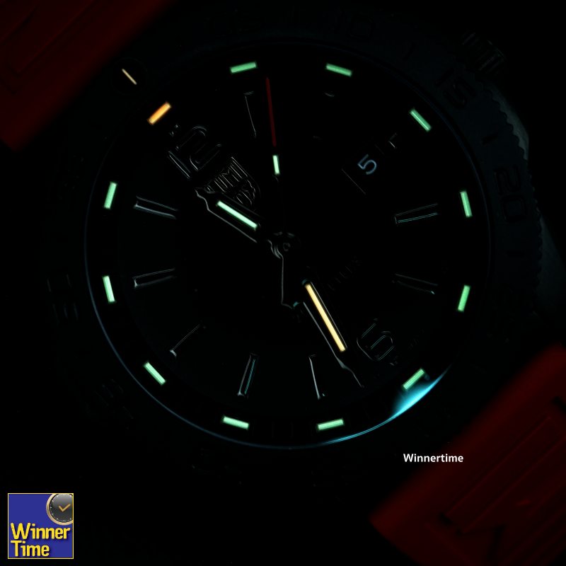 นาฬิกา LUMINOX Pacific Diver Rubber Strap รุ่น XS.3121.BO.RF (สายสีแดง)