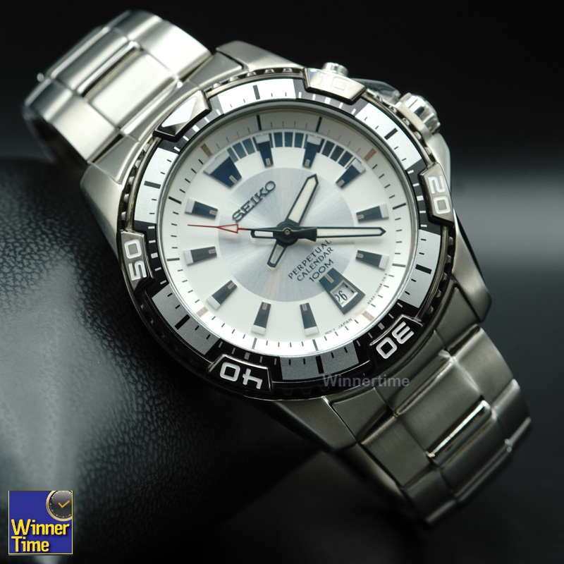 นาฬิกาSeiko Seiko Criteria SNQ113P1 Perpetual Calender รุ่น SNQ113P1,SNQ113P,SNQ113