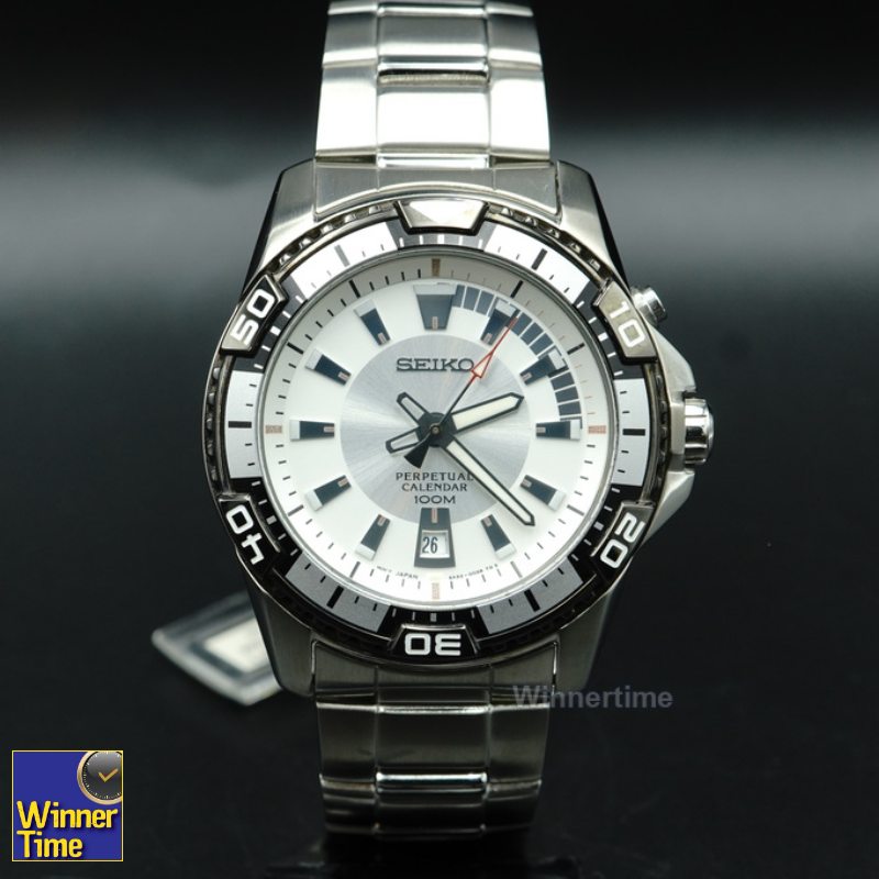 นาฬิกาSeiko Seiko Criteria SNQ113P1 Perpetual Calender รุ่น SNQ113P1,SNQ113P,SNQ113