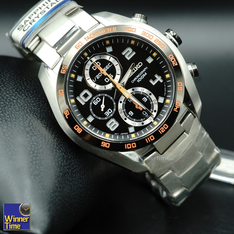 นาฬิกาผู้ชายSeiko Criteria Chronograph Sapphire รุ่น SNDD37P1