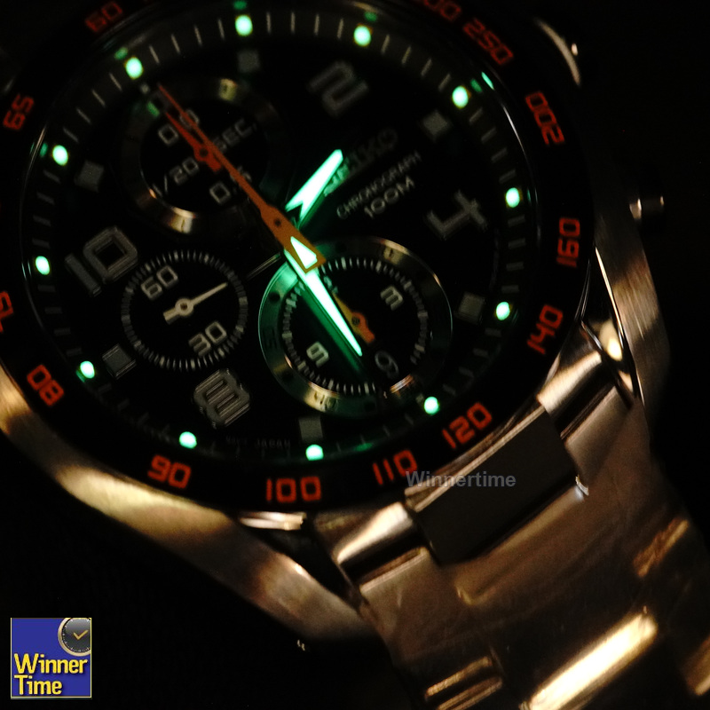 นาฬิกาผู้ชายSeiko Criteria Chronograph Sapphire รุ่น SNDD37P1