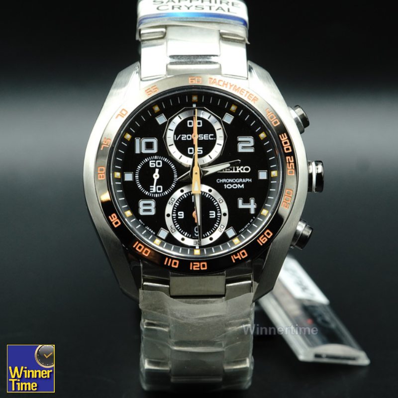 นาฬิกาผู้ชายSeiko Criteria Chronograph Sapphire รุ่น SNDD37P1