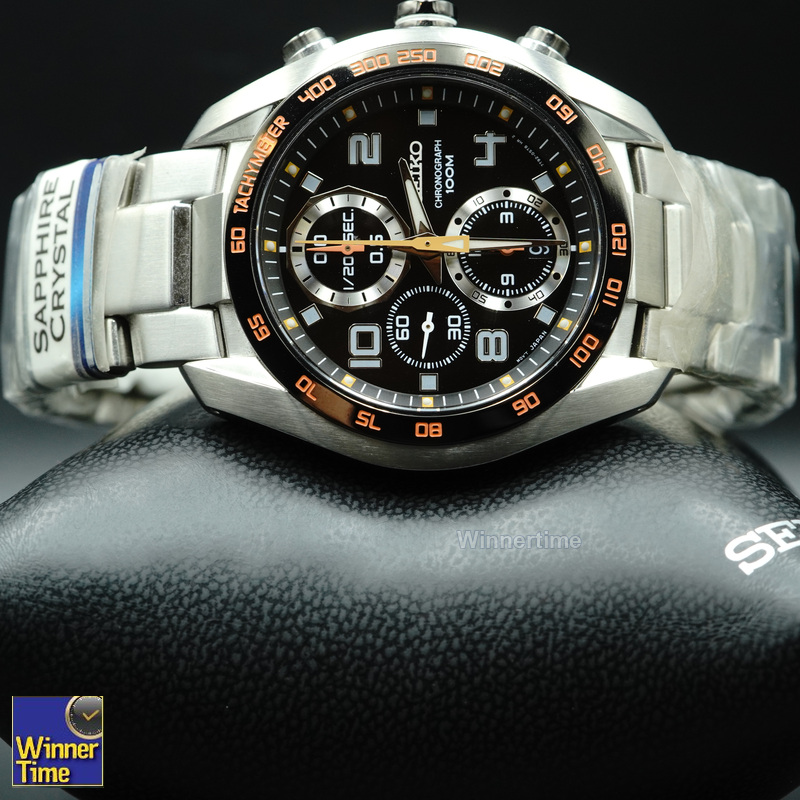 นาฬิกาผู้ชายSeiko Criteria Chronograph Sapphire รุ่น SNDD37P1