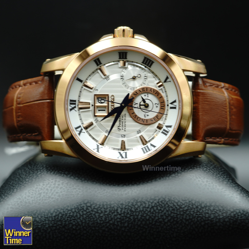 นาฬิกาผู้ชาย Seiko Premier Kinetic Perpetual รุ่น SNP096,SNP096P1 ,SNP096P
