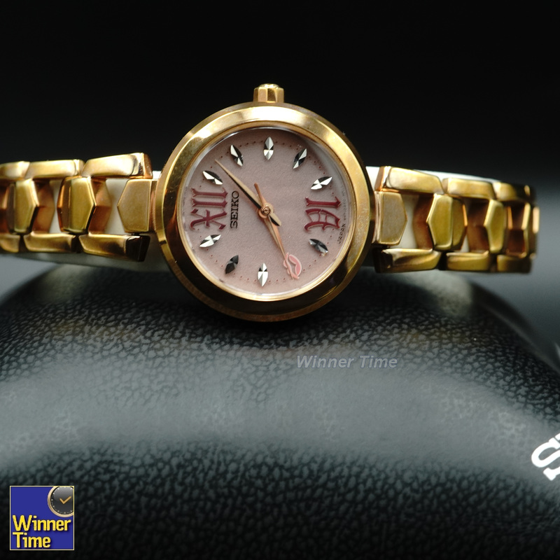 นาฬิกาSeiko Quartz Vivace Analog Gold Dial รุ่น SUP886J1,SUP886J,SUP886