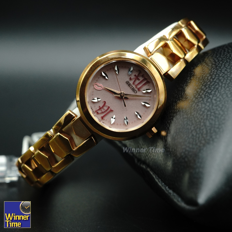 นาฬิกาSeiko Quartz Vivace Analog Gold Dial รุ่น SUP886J1,SUP886J,SUP886