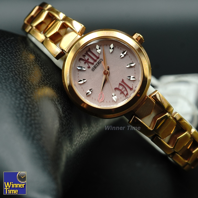 นาฬิกาSeiko Quartz Vivace Analog Gold Dial รุ่น SUP886J1,SUP886J,SUP886
