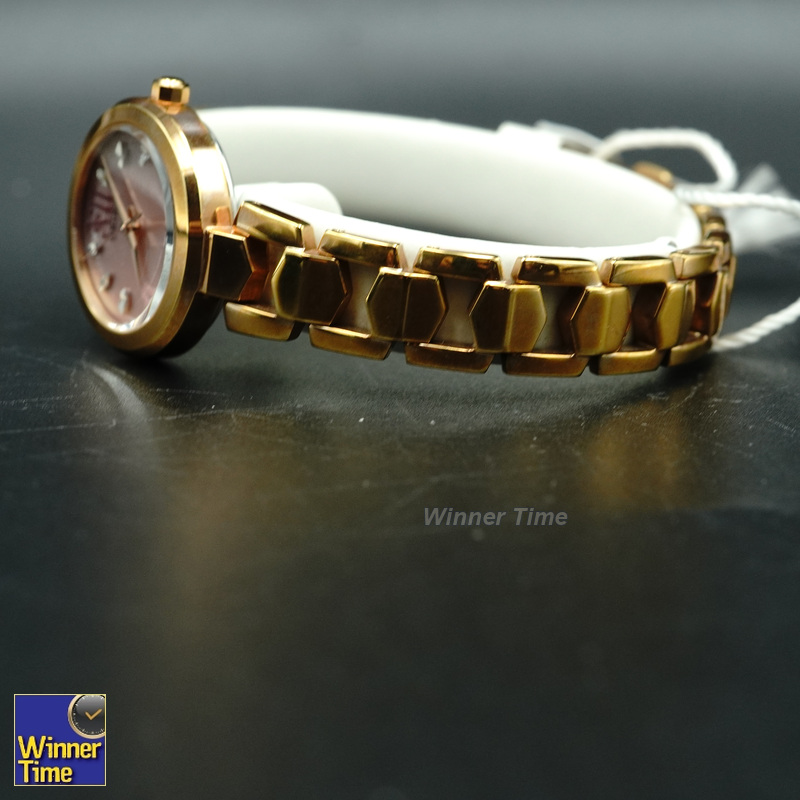 นาฬิกาSeiko Quartz Vivace Analog Gold Dial รุ่น SUP886J1,SUP886J,SUP886