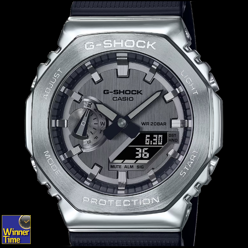 นาฬิกา CASIO G-SHOCK G-STEEL ซีรีส์ GM-2100 รุ่น GM-2100-1ADR
