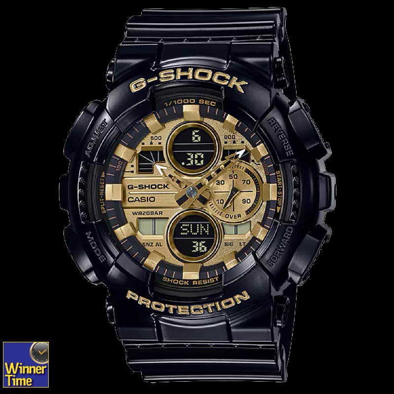นาฬิกา CASIO G-SHOCK อะนาล็อก-ดิจิตอล GA-140 SERIES รุ่น GA-140GB-1A1DR
