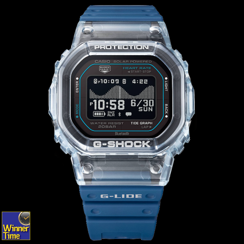 นาฬิกา CASIO G-SHOCK G-LIDE ซีรีส์ GBX-H5600 รุ่น GBX-H5600-2DR