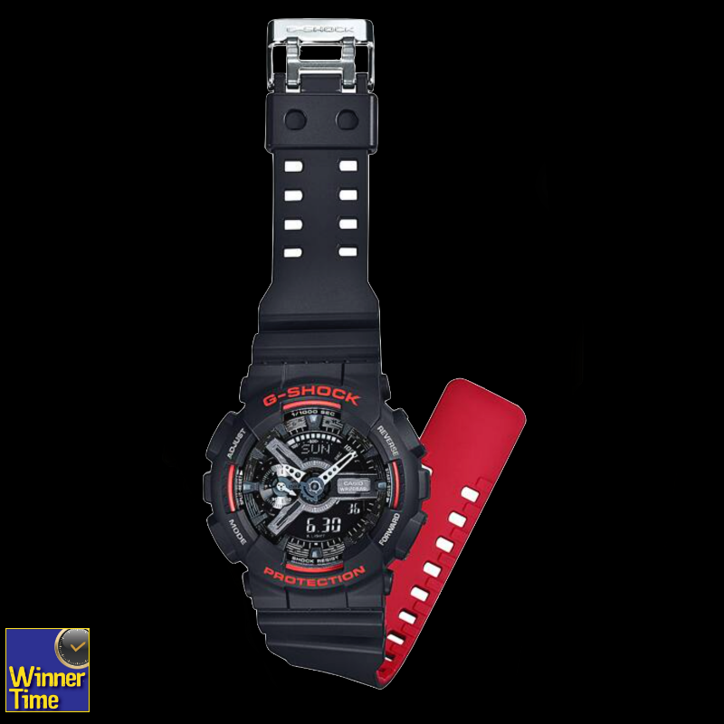 นาฬิกา CASIO G-SHOCK มาตรฐานเรือนทนทาน รุ่น GA-110HR-1ADR