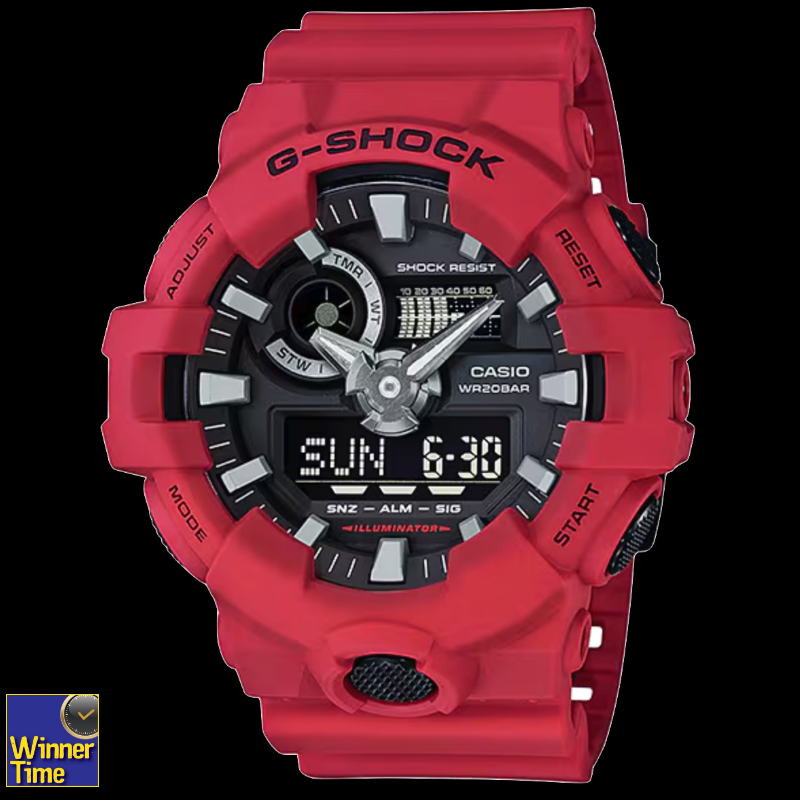 นาฬิกา CASIO G-SHOCK มาตรฐานเรือนทนทาน รุ่น GA-700-4ADR