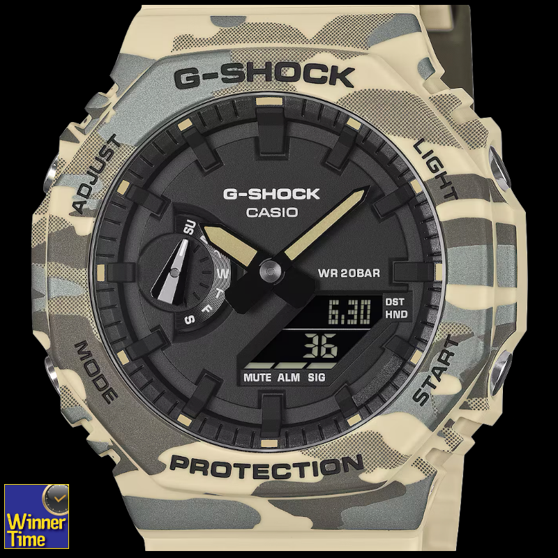 นาฬิกา CASIO G-SHOCK ซีรีส์ 2100 รุ่น GA-2100CM-5ADR