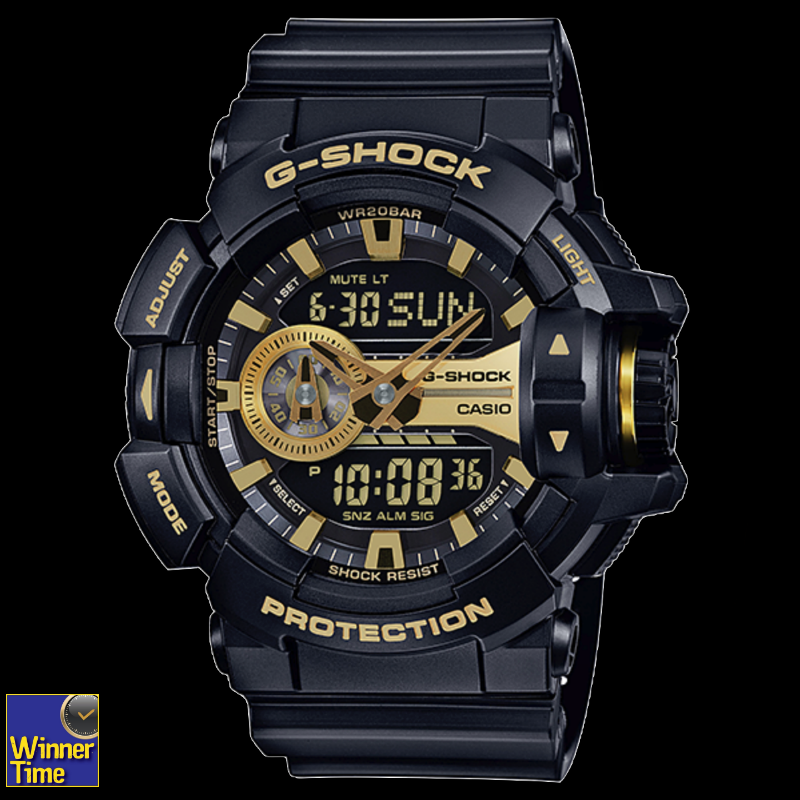 นาฬิกา CASIO G-SHOCK มาตรฐานเรือนทนทาน รุ่น GA-400GB-1A9DR