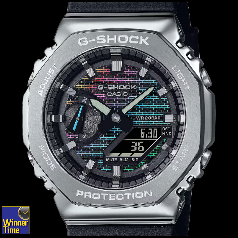 นาฬิกาCASIO G-SHOCK G-STEEL ซีรีส์ 2100 รุ่น GM-2100RW-1ADR