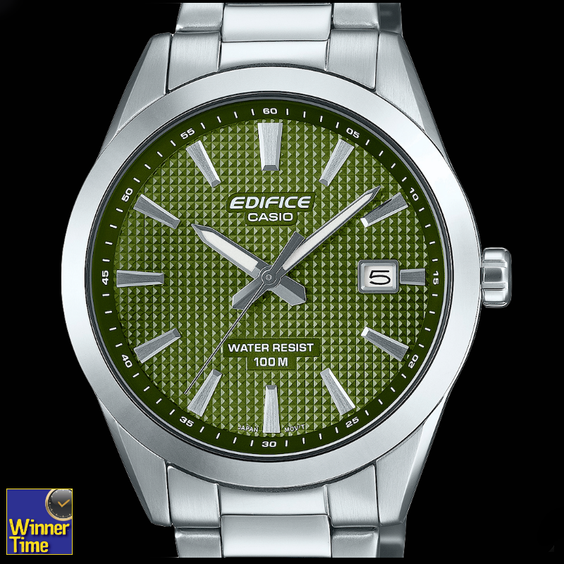นาฬิกา CASIO EDIFICE เข็มอะนาล็อก 3 เข็ม รุ่น EFV-160D-3AVDF