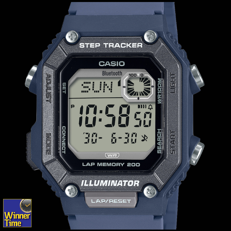 นาฬิกาCASIO ดิจิตอล รุ่น WS-B1000-2AVDF