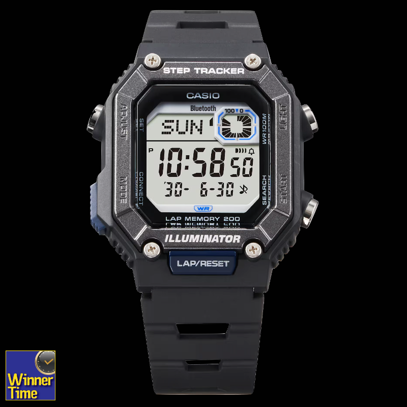 นาฬิกาCASIO ดิจิตอล รุ่น WS-B1000-1AVDF