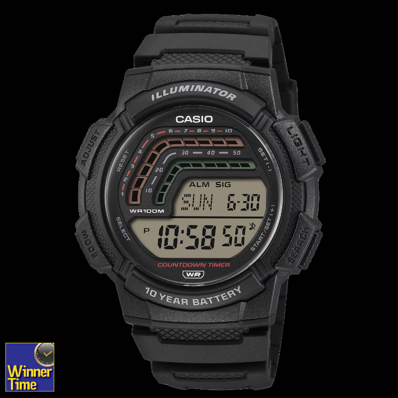 นาฬิกาCASIO ดิจิตอล รุ่น WS-1800-2AVDFนาฬิกาCASIO ดิจิตอล รุ่น WS-1800-2AVDF