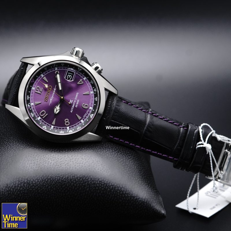 นาฬิกาข้อมือผู้ชาย Seiko Prospex Alpinist Mechanical 145th Anniversary Limited Edition รุ่น HBC006J สีม่วง