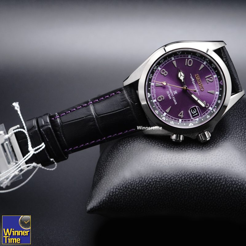 นาฬิกาข้อมือผู้ชาย Seiko Prospex Alpinist Mechanical 145th Anniversary Limited Edition รุ่น HBC006J สีม่วง