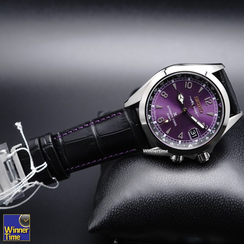 นาฬิกาข้อมือผู้ชาย Seiko Prospex Alpinist Mechanical 145th Anniversary Limited Edition รุ่น HBC006J สีม่วง