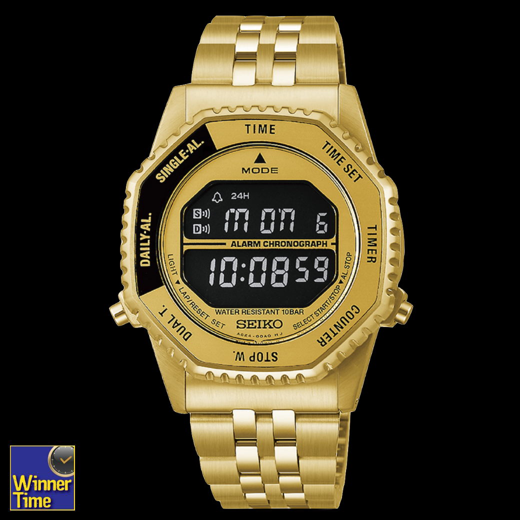 นาฬิกาข้อมือ SEIKO Digital Quartz Rotocall รุ่น HFL003P,HFL003P1,HFL003