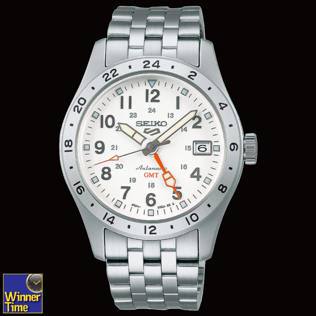 นาฬิกาข้อมือ SEIKO 5 Sports Field GMT รุ่น SSK059K,SSK059K1,SSK059