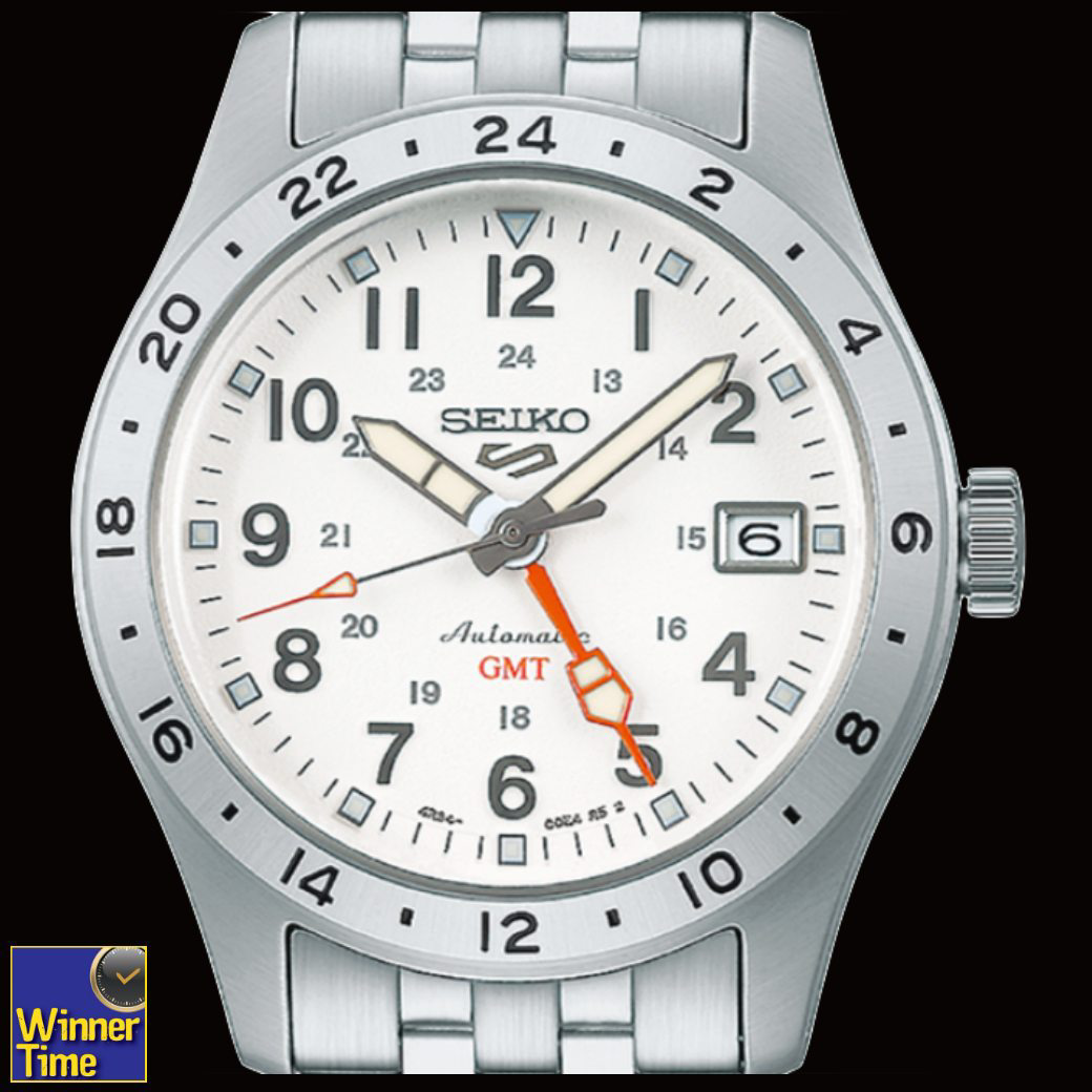 นาฬิกาข้อมือ SEIKO 5 Sports Field GMT รุ่น SSK059K,SSK059K1,SSK059