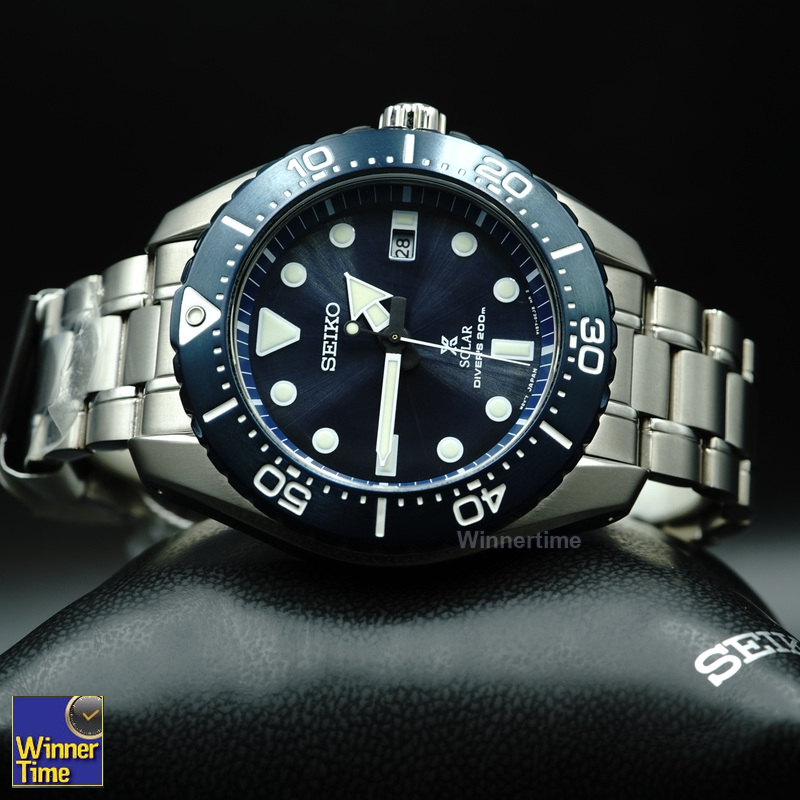 นาฬิกาข้อมือSEIKO Titanium Prospex Solar DIVER 200 M (MADE IN JAPAN) รุ่น SBDJ011J