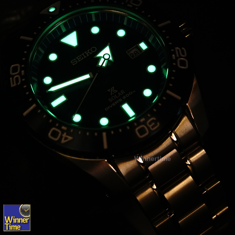 นาฬิกาข้อมือSEIKO Titanium Prospex Solar DIVER 200 M (MADE IN JAPAN) รุ่น SBDJ011J