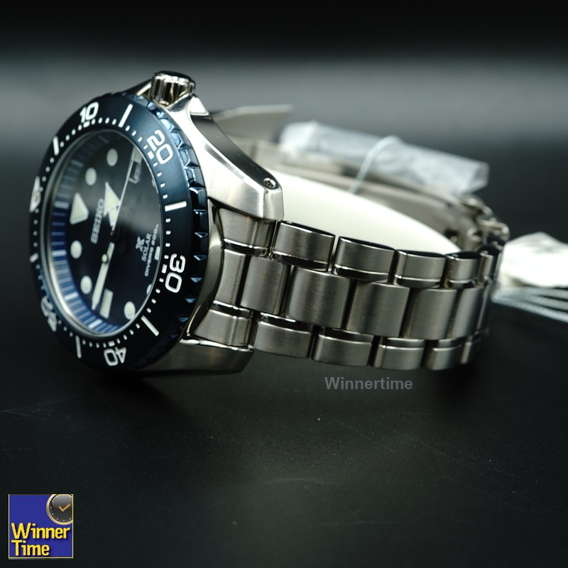 นาฬิกาข้อมือSEIKO Titanium Prospex Solar DIVER 200 M (MADE IN JAPAN) รุ่น SBDJ011J